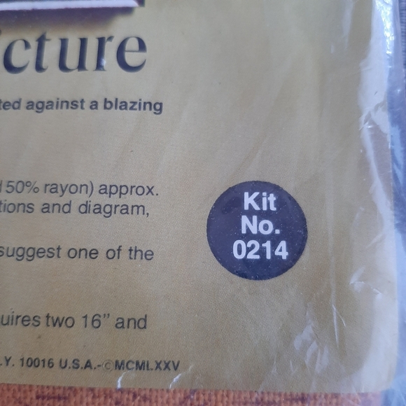 NOS PARAGON CREWEL STITCH KIT - Picture 10 of 11